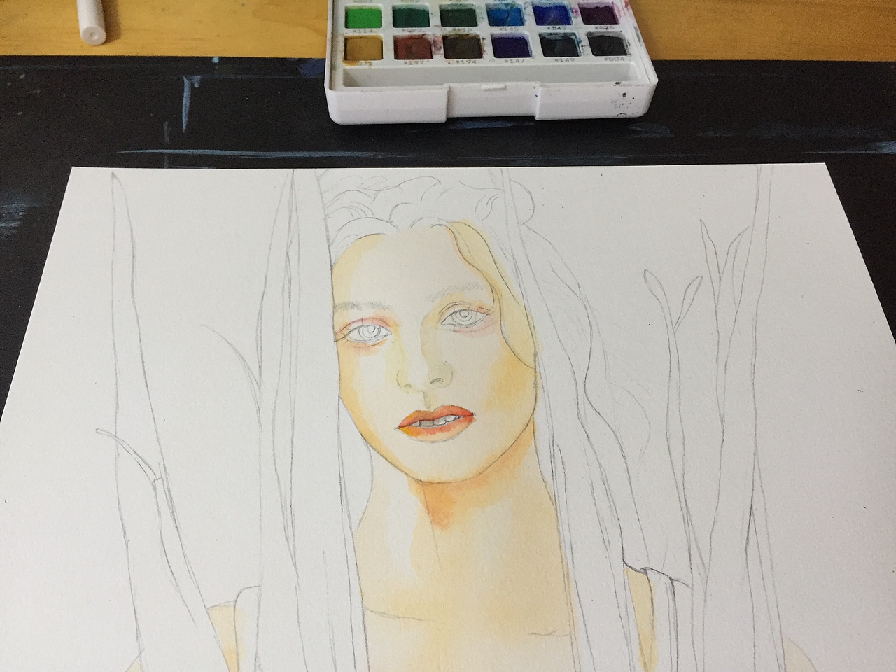 水彩练习（图ZMTc0NTYzNzQw） - 创作习作 - 站酷设计师绘逃师violet原创素材 - 站酷ZCOOL