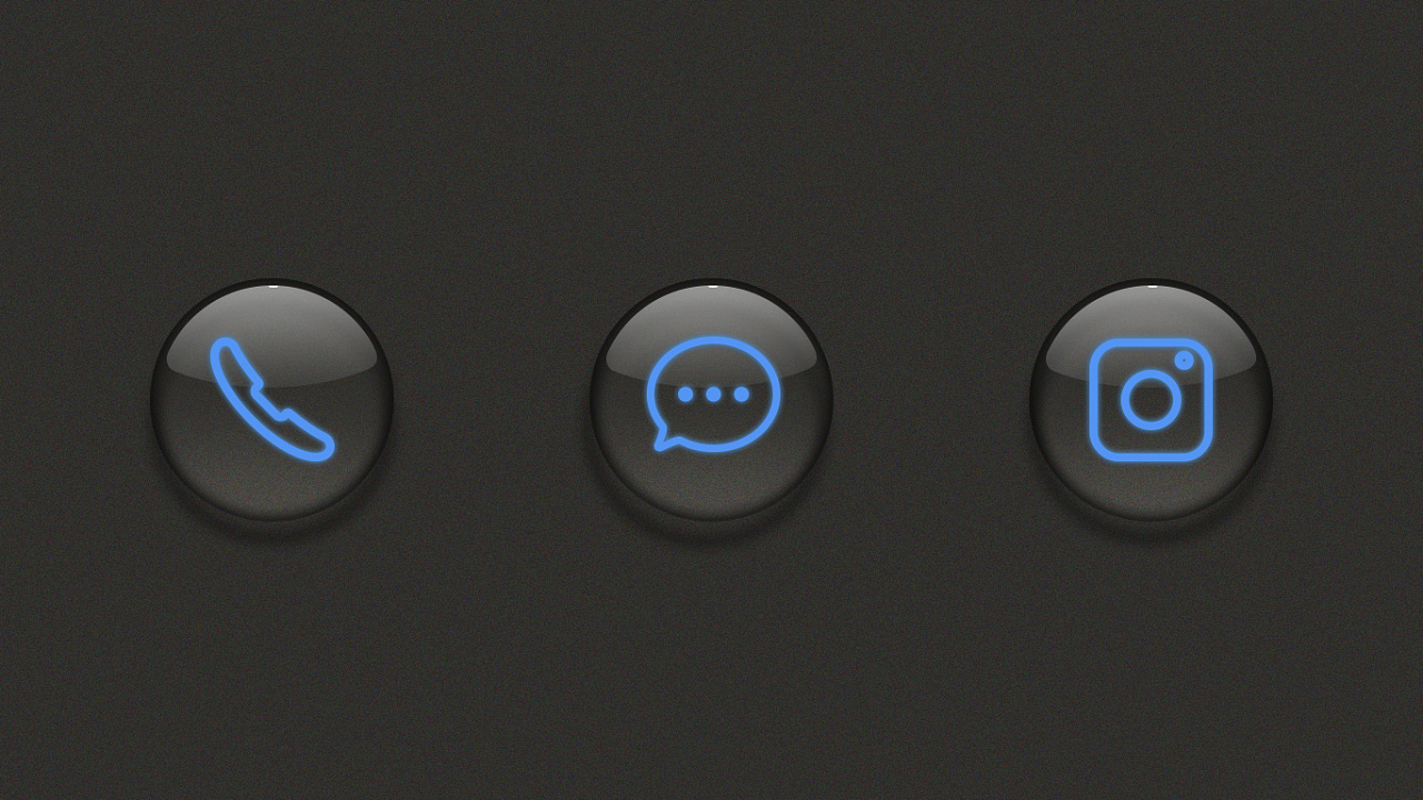 透明玻璃质感图标