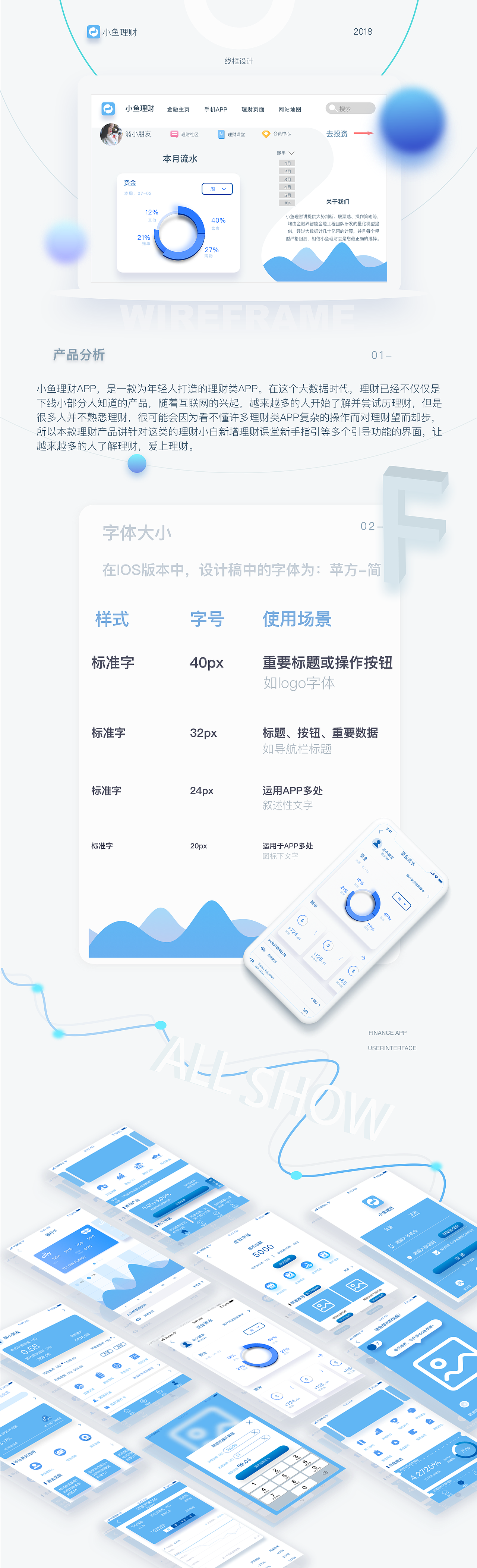 小鱼理财线框加上色界面展示（图ZMTIzNzg0MjQw） - APP界面 - 站酷设计师翁小朋友原创素材 - 站酷ZCOOL