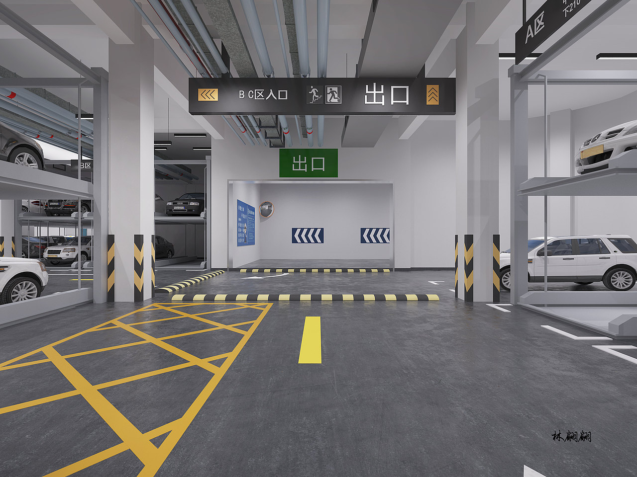 工装|室内停车场