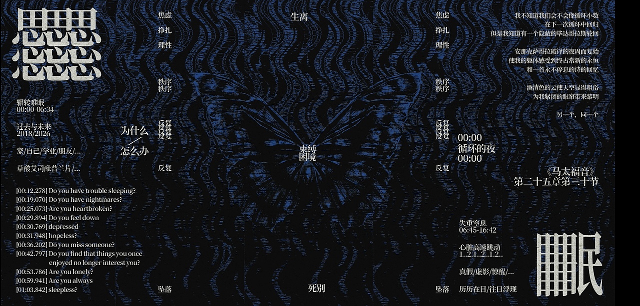 睡眠障碍/sleep disorder（图ZMzQxNDczNjc2） - 书籍/画册 - 站酷设计师sooyunnie原创素材 - 站酷ZCOOL
