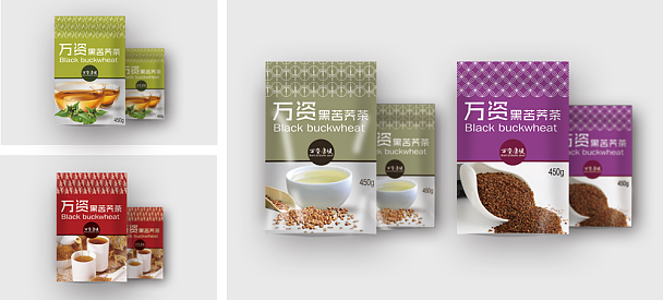 苦荞茶包装设计