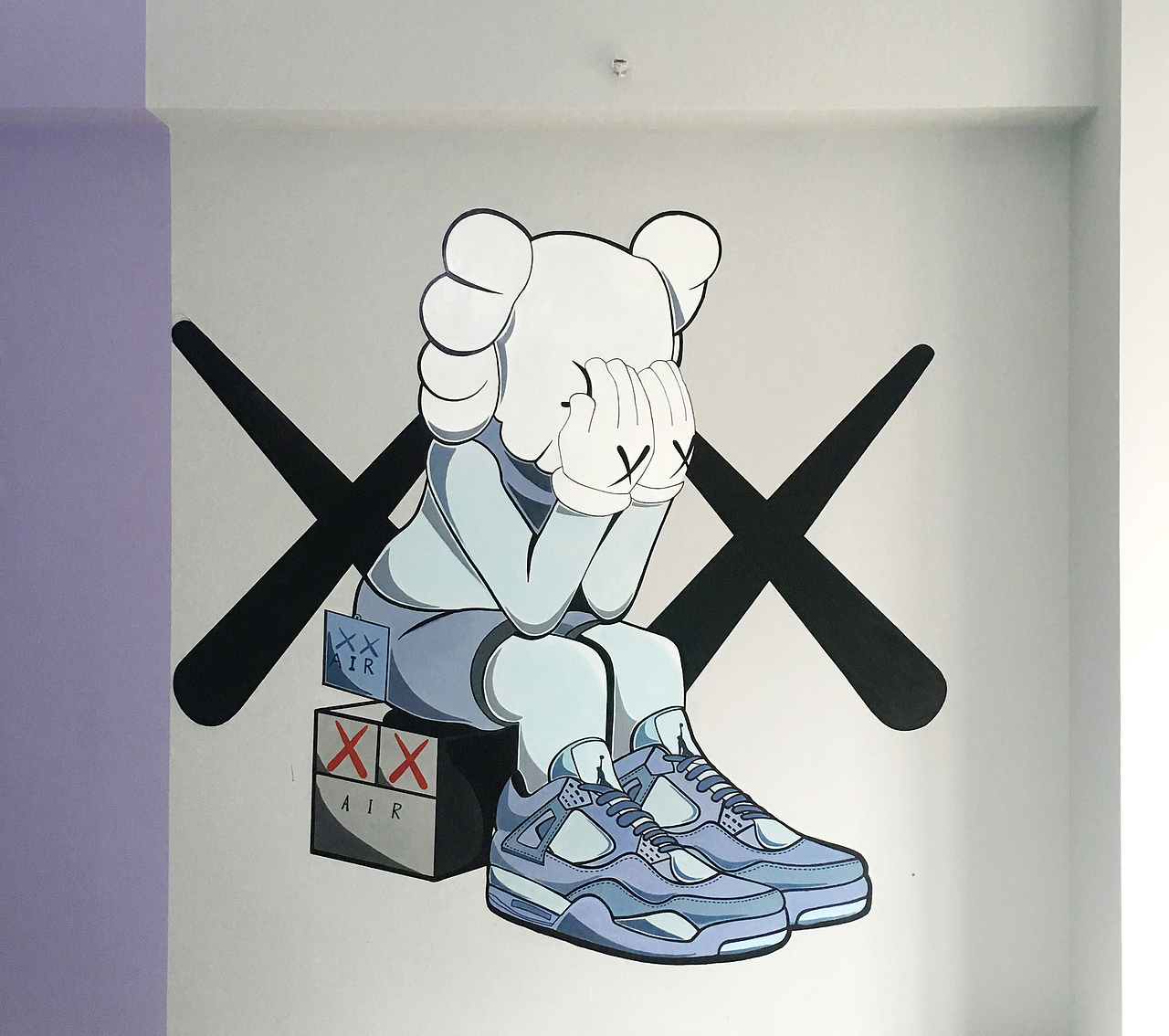 分享收藏kaws英雄联盟墙绘添加表情喜欢ta的作品吗?