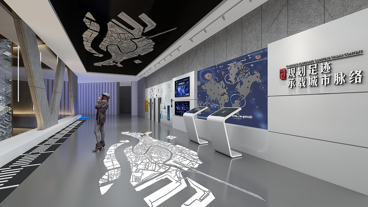 南充规划馆|空间|展陈设计|kiddkong1986_原创作品-站酷(zcool)