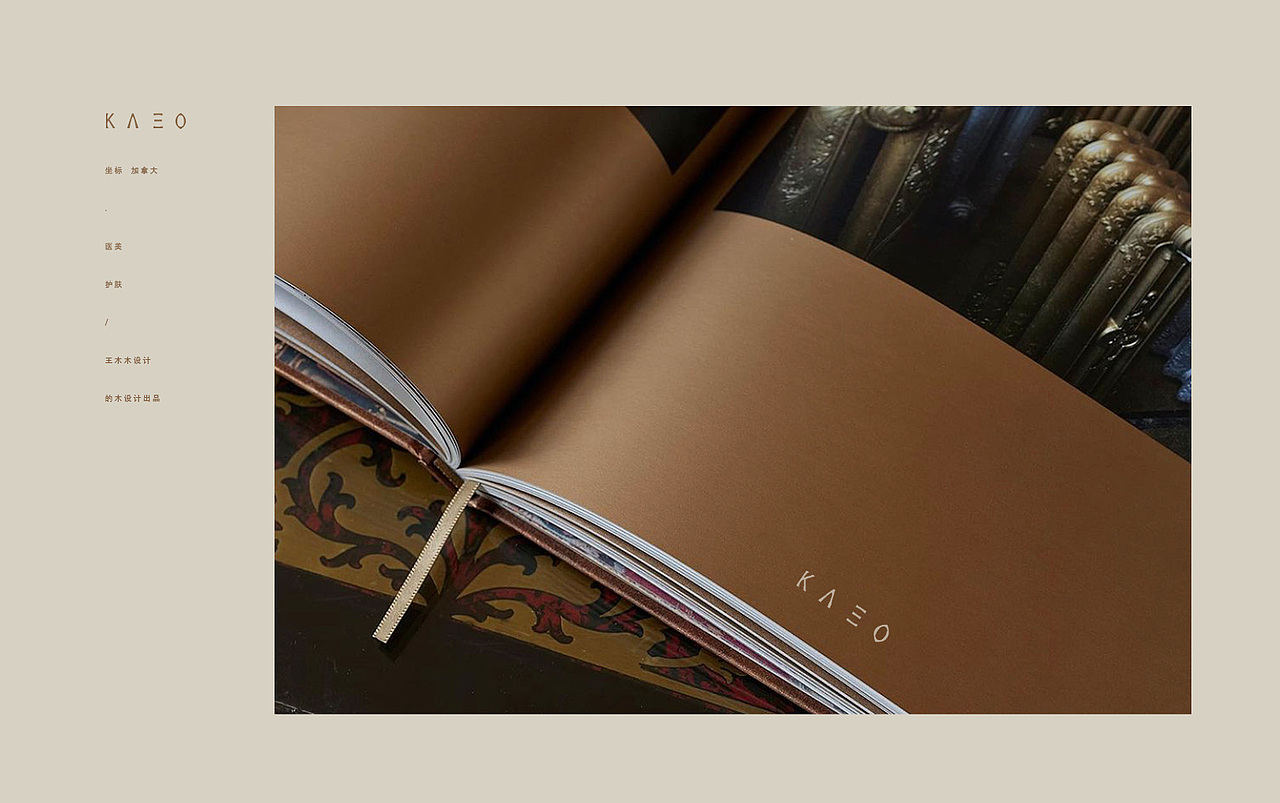 Κ Λ Ξ Ο 加拿大医美品牌设计案例（图ZMjM2MTg5MzAw） - 品牌 - 站酷设计师王木木设计原创素材 - 站酷ZCOOL