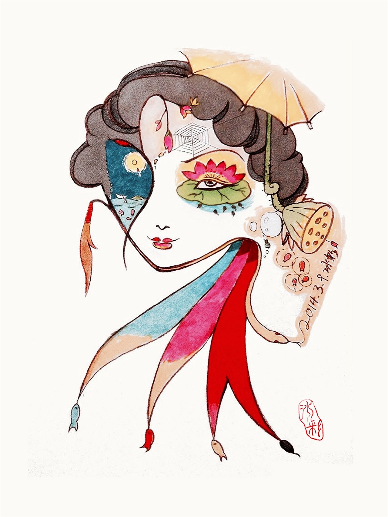 意象解构系列插画