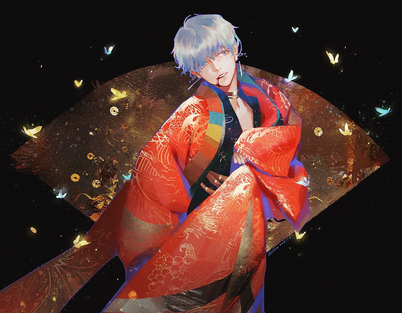 厚涂日系二次元插画