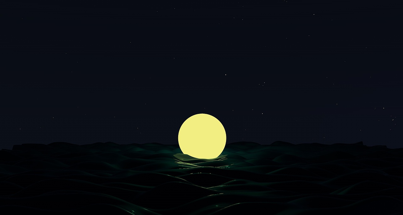 c4d练习海底捞月