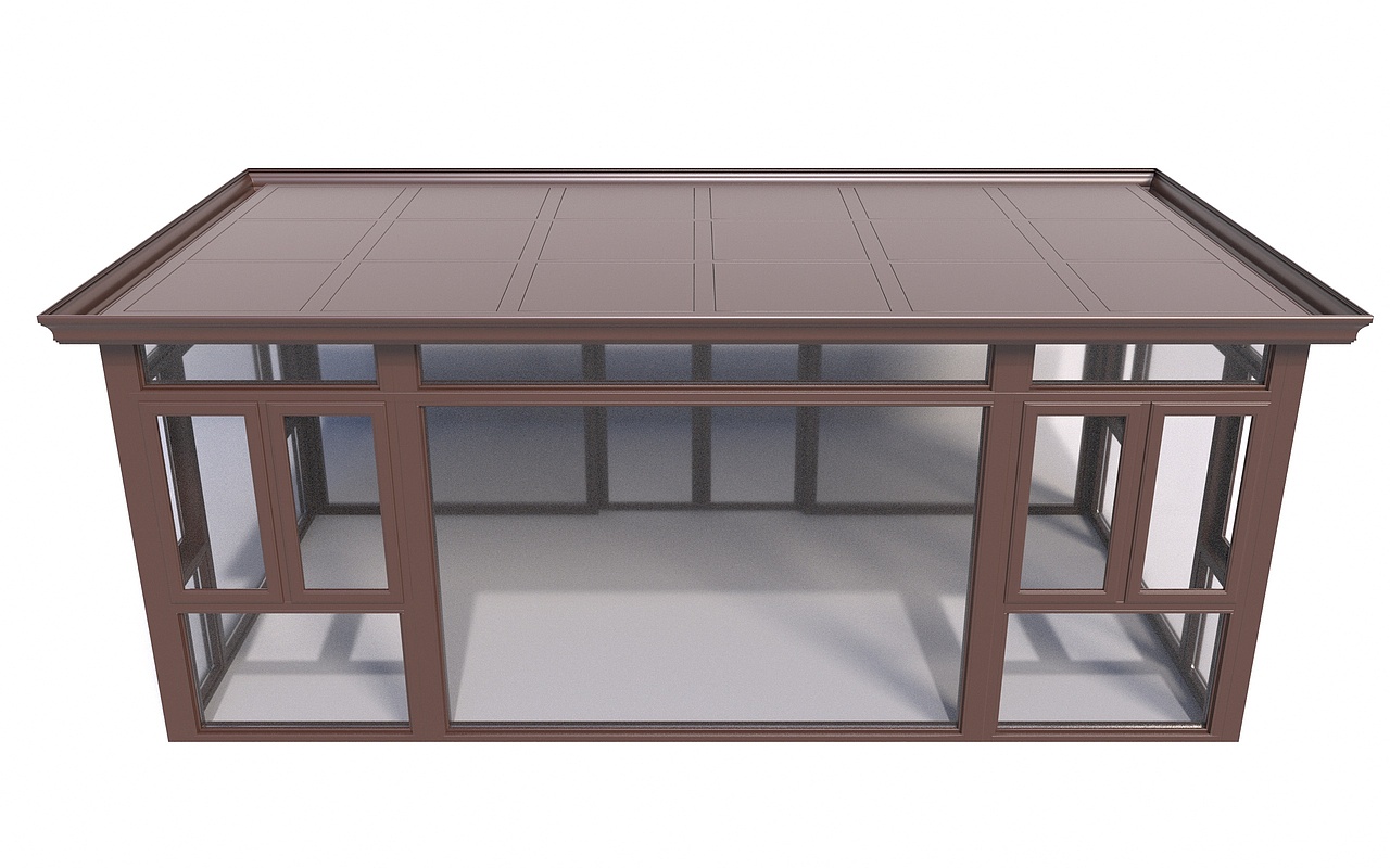 平顶铝合金阳光房