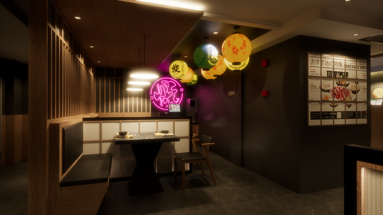 今崎烧-惠福路店（图ZMjkyOTMzMjgw） - 酒店餐饮设计 - 站酷设计师RamonDMaster原创素材 - 站酷ZCOOL