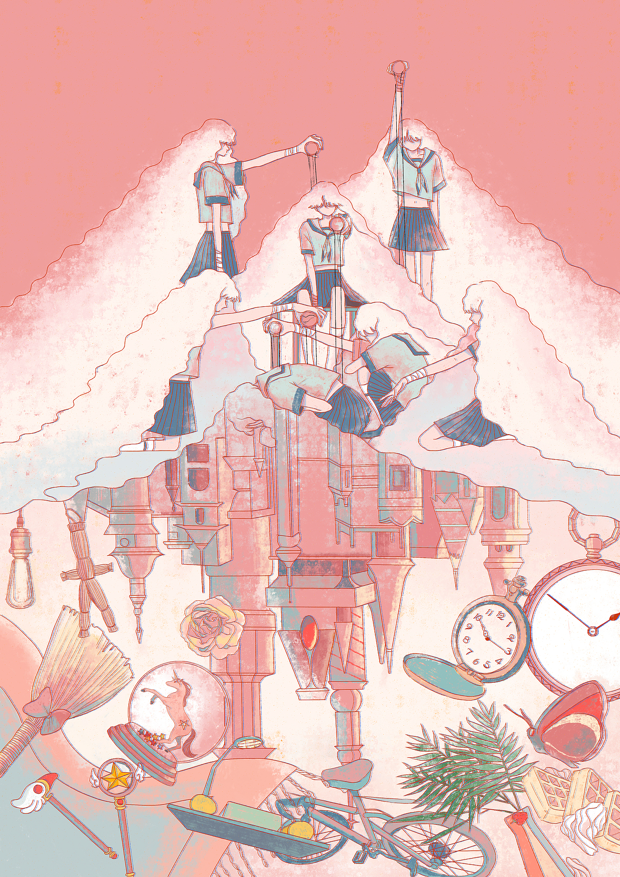 雜念（图ZOTYwMDg3MTY=） - 创作习作 - 站酷设计师MIUJIII原创素材 - 站酷ZCOOL