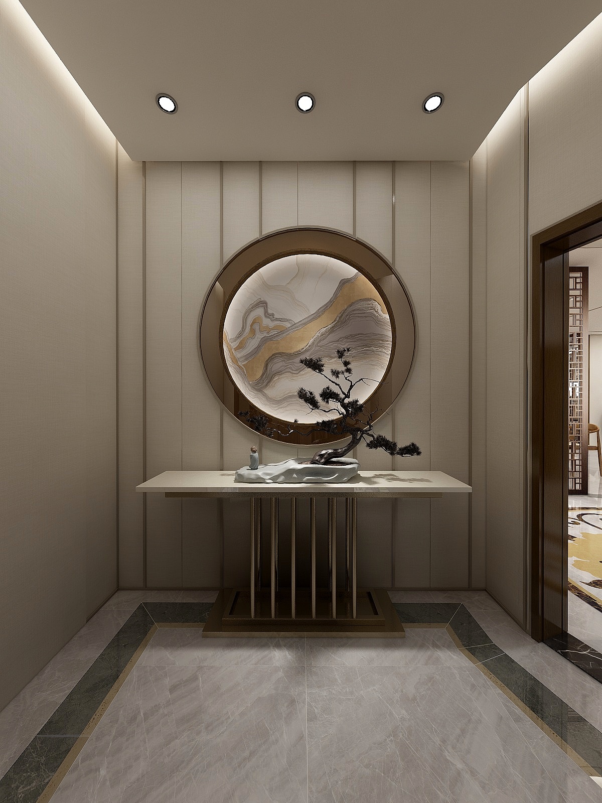 显于型 隐于境 广州于境设计事务所 新中式会所设计（图ZMTcxNDkzNzEy） - 家装设计 - 站酷设计师于境设计原创素材 - 站酷ZCOOL