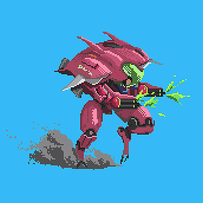 像素画-《守望先锋》