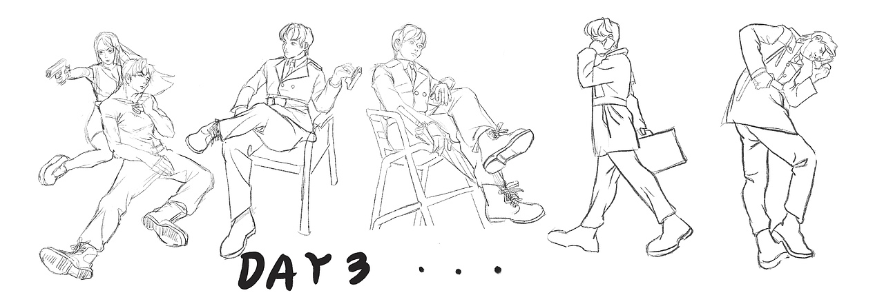 速写60天挑战赛 Day3@速写班长