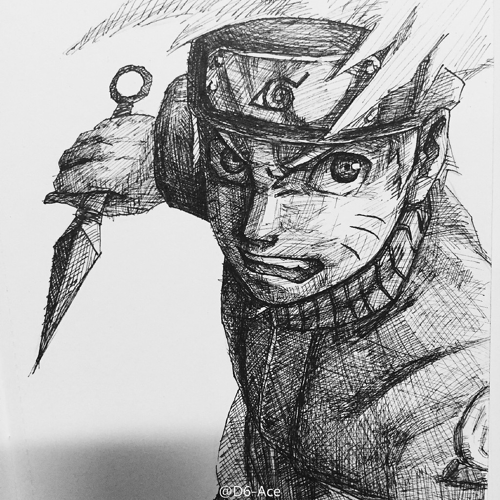 鸣人--临摹习作