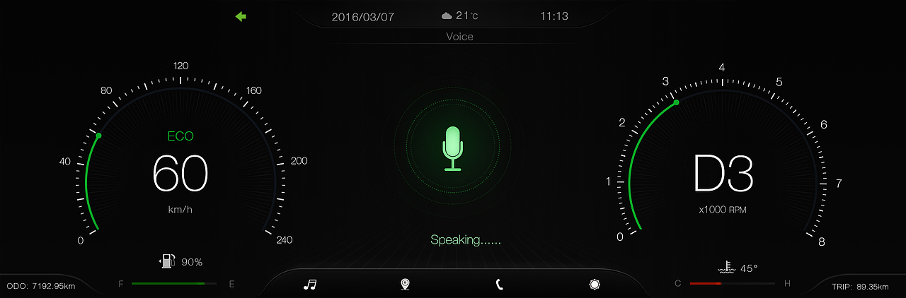 汽车仪表盘（图ZMTQ4OTE5MDAw） - 软件界面 - 站酷设计师YOUKI2原创素材 - 站酷ZCOOL