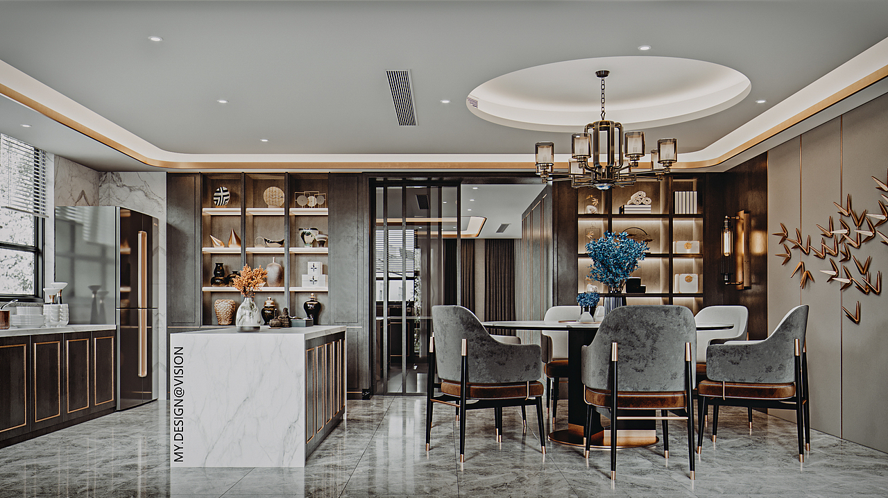 中式复式楼地下室（图ZMTk3MDA4NDc2） - 家装设计 - 站酷设计师疯烟花原创素材 - 站酷ZCOOL