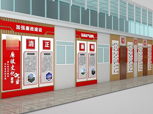 走廊环境提升效果图