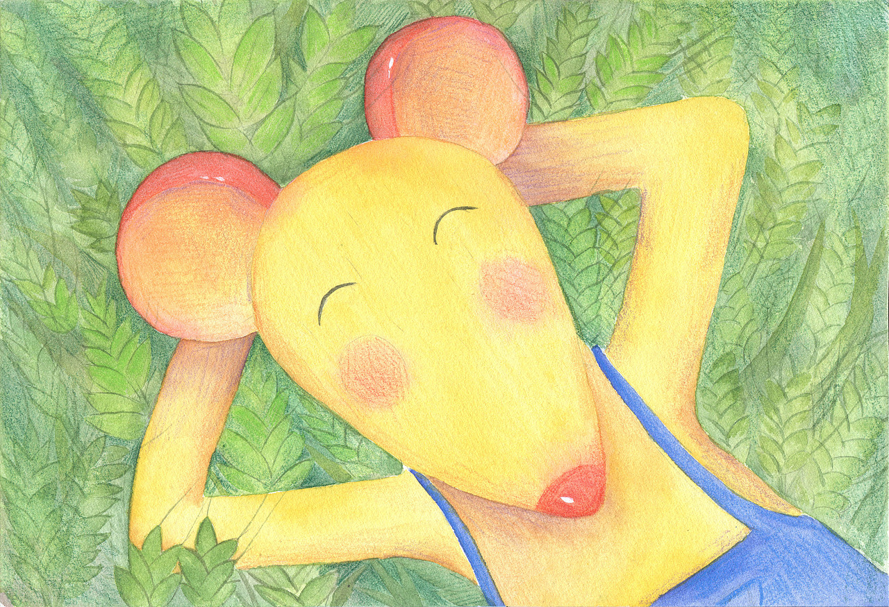 （绘本）城市老鼠和乡下老鼠——单页展示（图ZMjU4MjkyNTAw） - 绘本 - 站酷设计师蜂蜜不甜原创素材 - 站酷ZCOOL