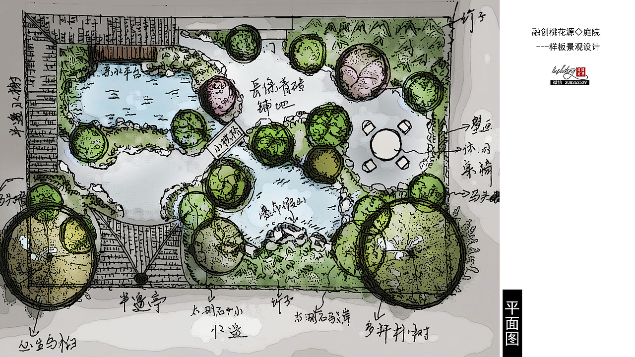 上海融创桃花源庭院样板景观设计方案