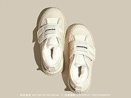 腹肌商dian鞋子風(fēng)格攝影小白鞋產(chǎn)品拍攝