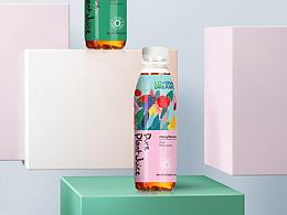 果汁饮料包装设计—— 西安日作品牌