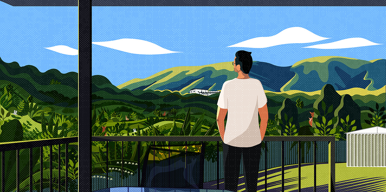 夏-你在看风景 而我在看你（图ZMjUxMDA1ODEy） - 创作习作 - 站酷设计师Nijin不是ninja原创素材 - 站酷ZCOOL