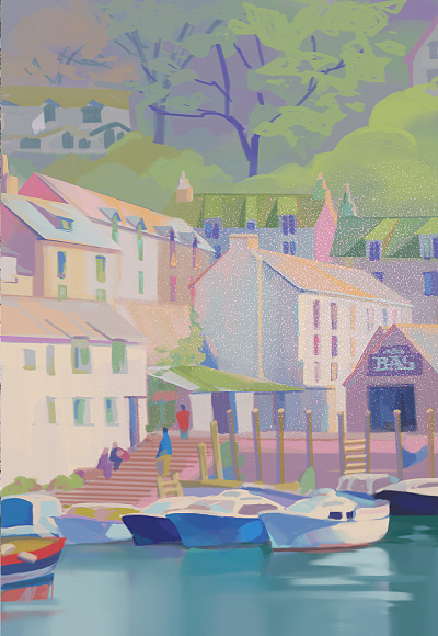 风景速涂（图ZMjYwOTM5MTQw） - 创作习作 - 站酷设计师LULUMOOO原创素材 - 站酷ZCOOL