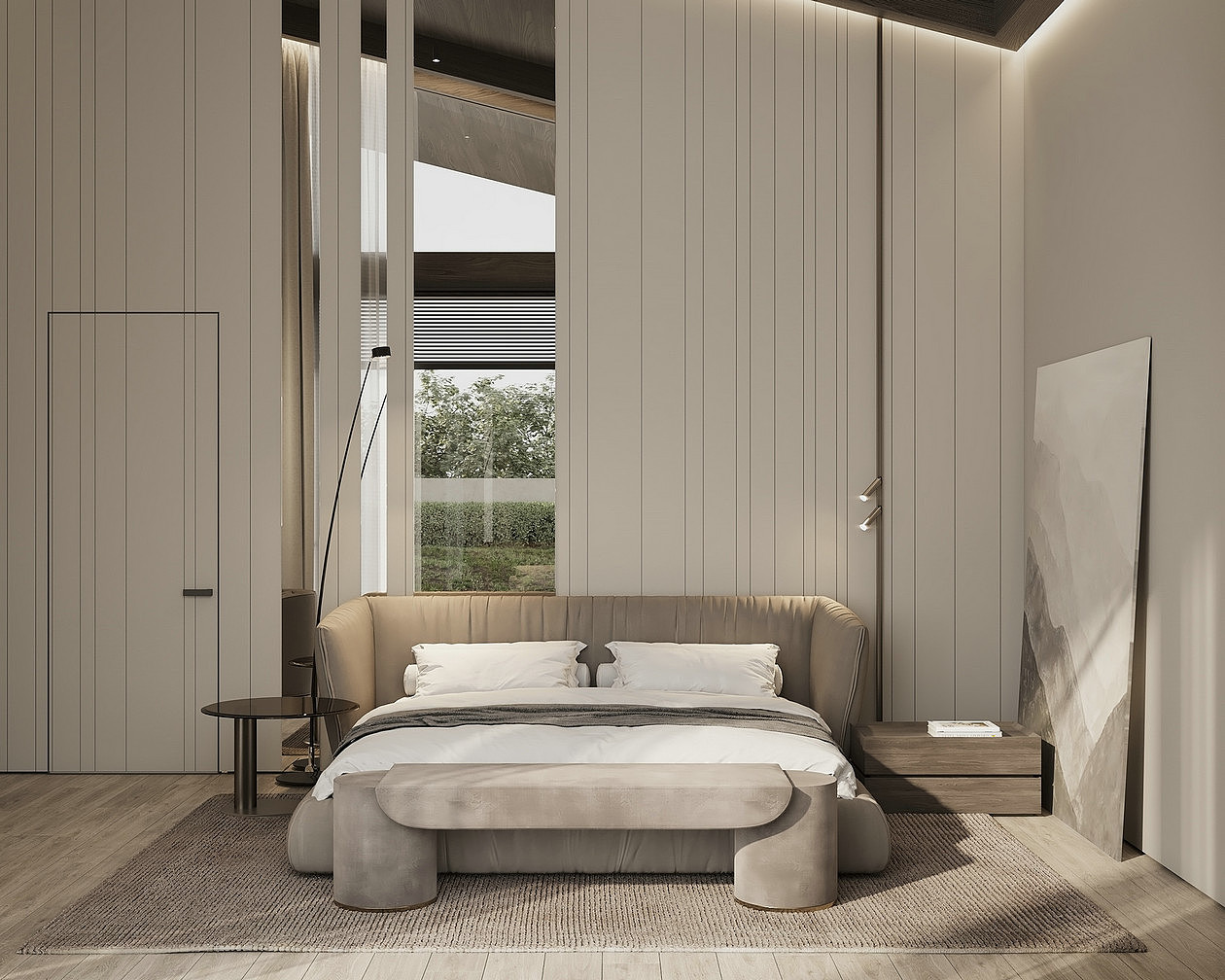 中性色系公寓设计 设计感超强！（图ZMjg0NTk1MDQw） - 家装设计 - 站酷设计师Z53163066原创素材 - 站酷ZCOOL