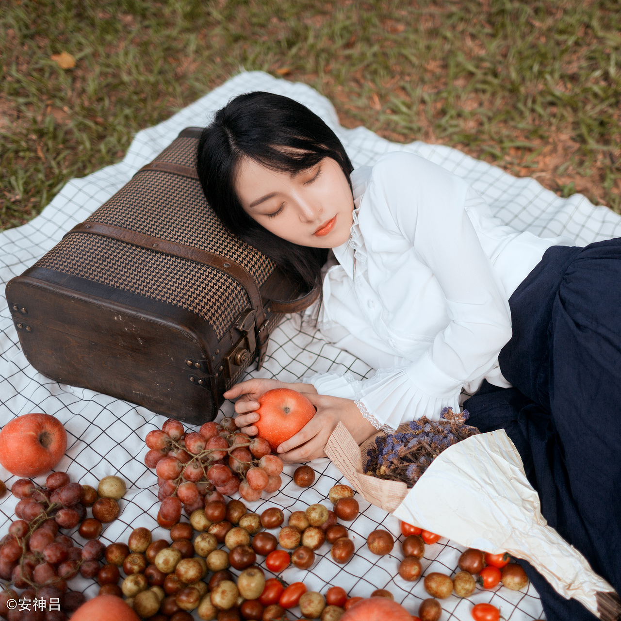 蓝色记忆（图ZNzEwMDgyNjQ=） - 人像摄影 - 站酷设计师安神吕原创素材 - 站酷ZCOOL