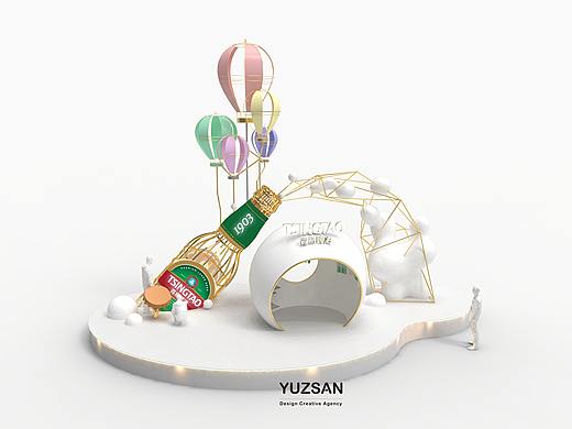 青岛啤酒2019-2020美陈装置