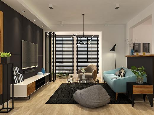 2017新人杯室内设计大赛（未获奖）-无限空间居家办公（个人主页-ZMjU2NzY5MzI=） - 家装设计 - 站酷设计师几盒何子原创素材 - 站酷ZCOOL