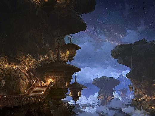 杜震-《The Quiet nest》游戏场景气氛图+超详细步骤