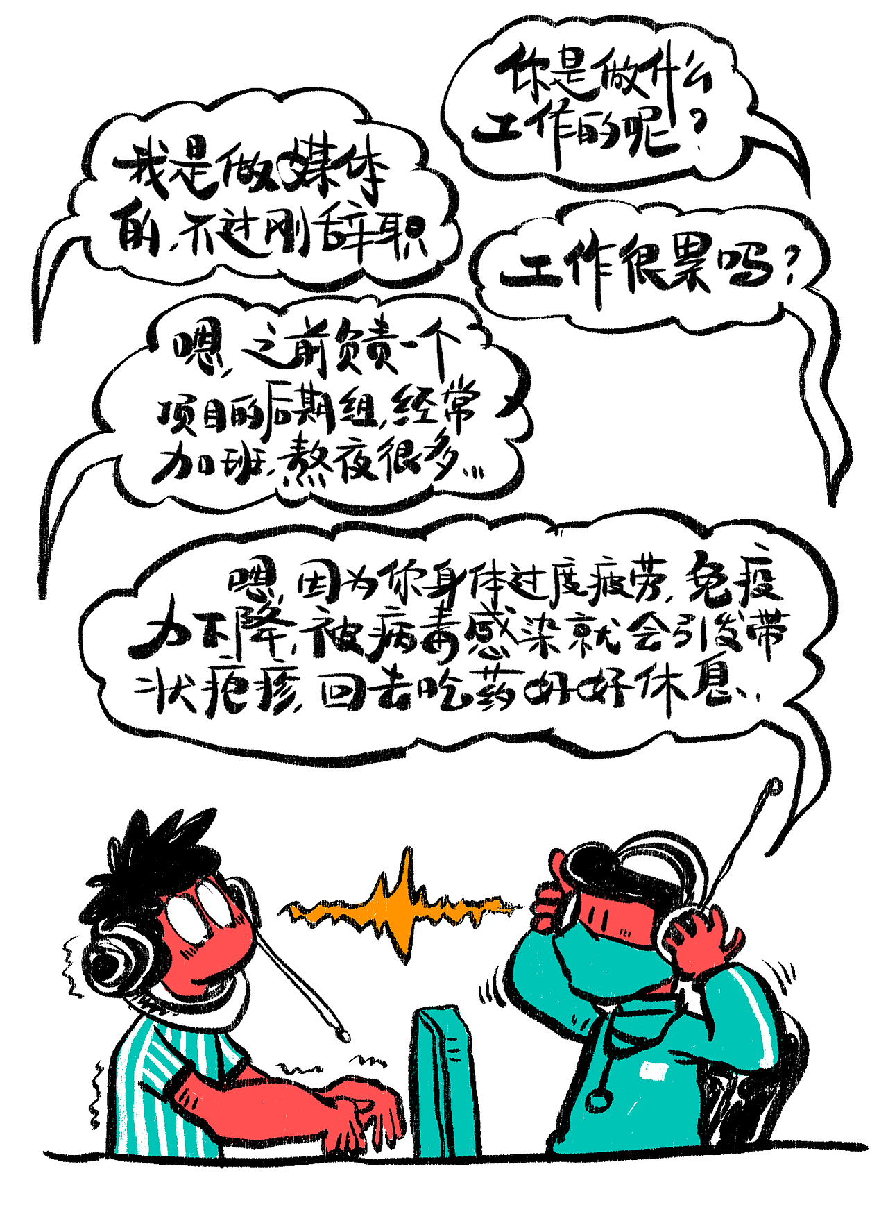 激光灯照射记（图ZMjE1NTM3NTEy） - 短篇/格漫 - 站酷设计师饼干会咬人原创素材 - 站酷ZCOOL