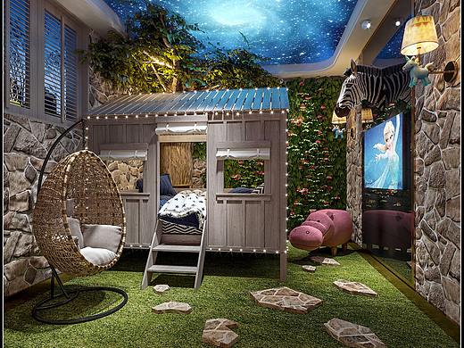 筋斗云效果图 酒店展示