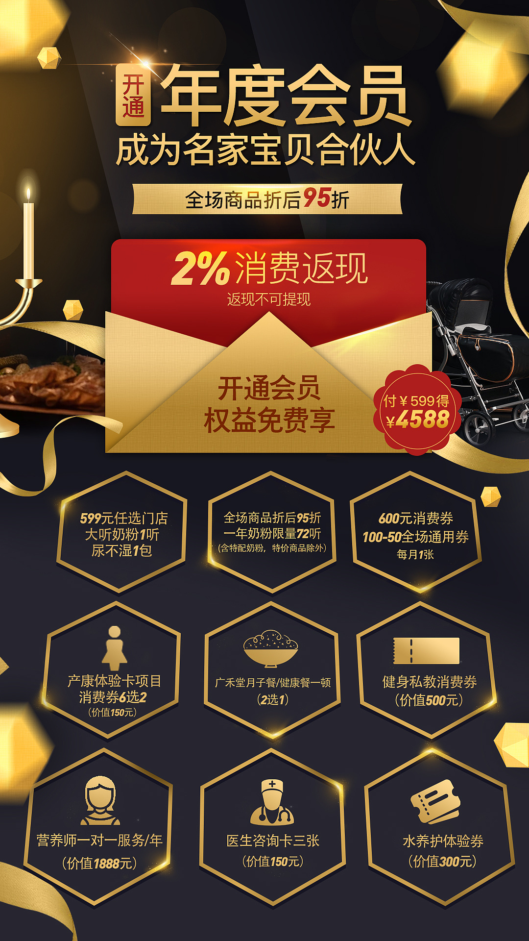 会员权益海报|平面|海报|大波斯教徒 - 原创作品 - 站酷 (zcool)