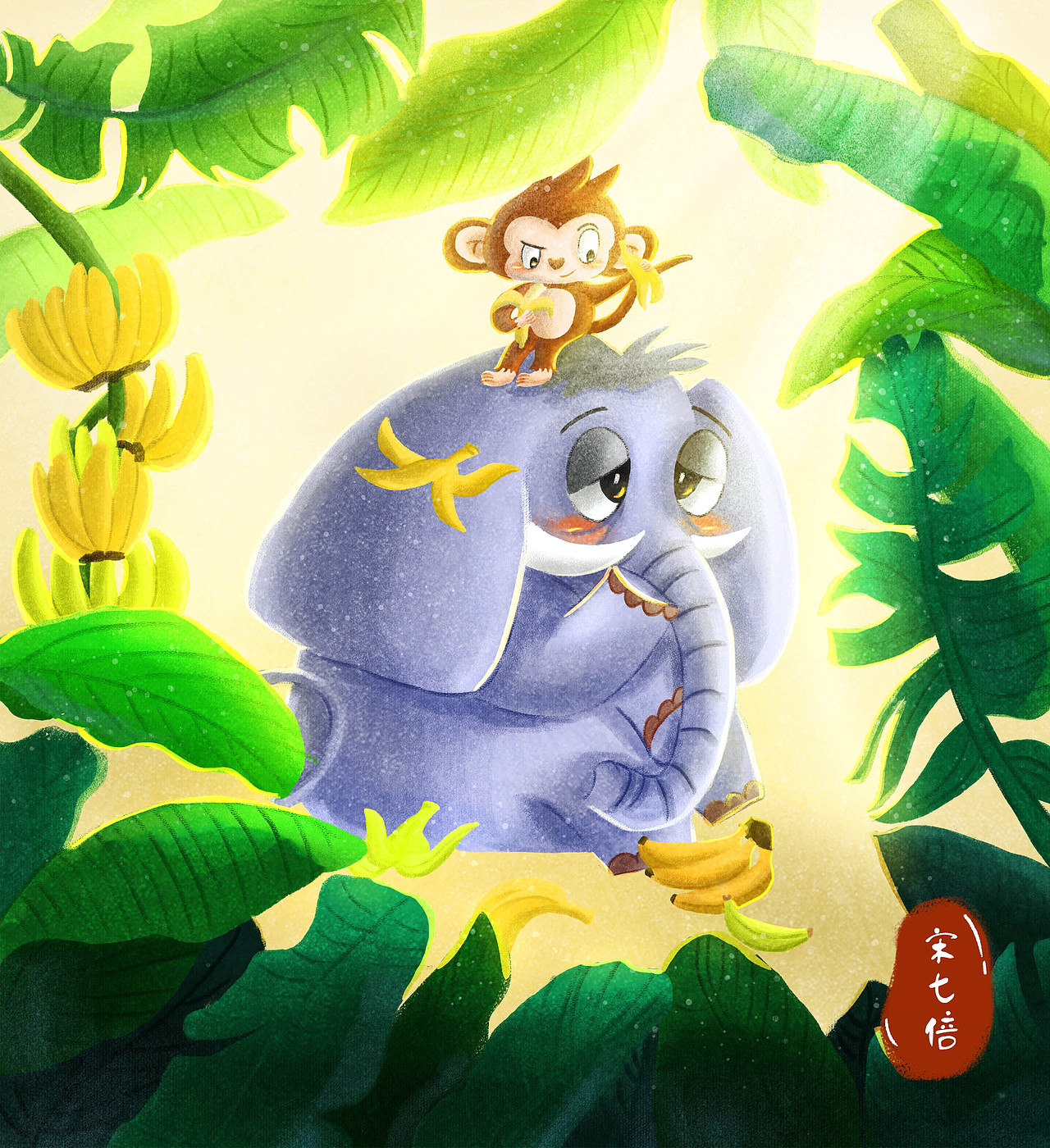 2019年插画作品（图ZMjAxNzA2ODQ0） - 创作习作 - 站酷设计师宋七倍原创素材 - 站酷ZCOOL