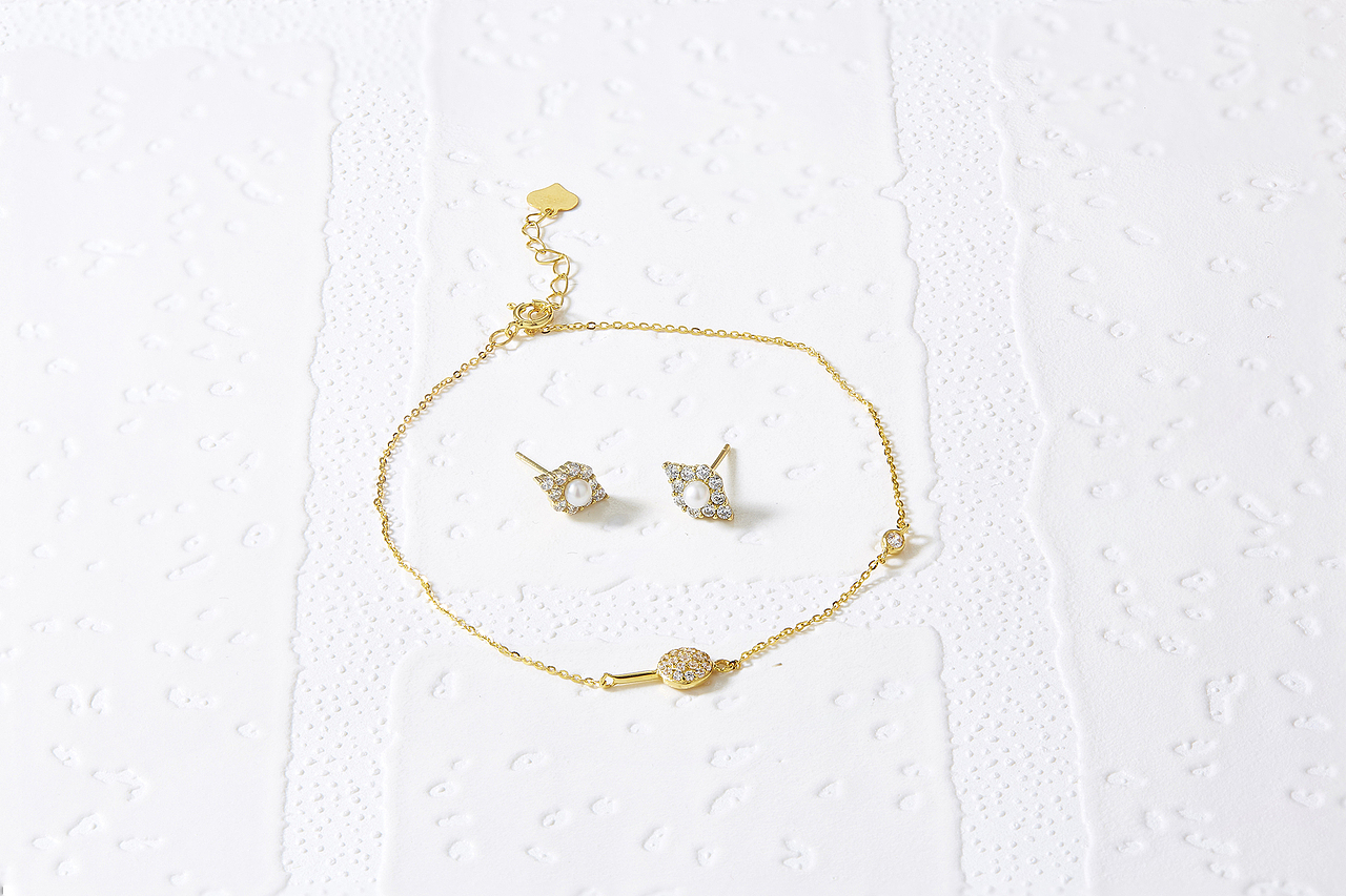 商业组合珠宝场景图摄影拍摄