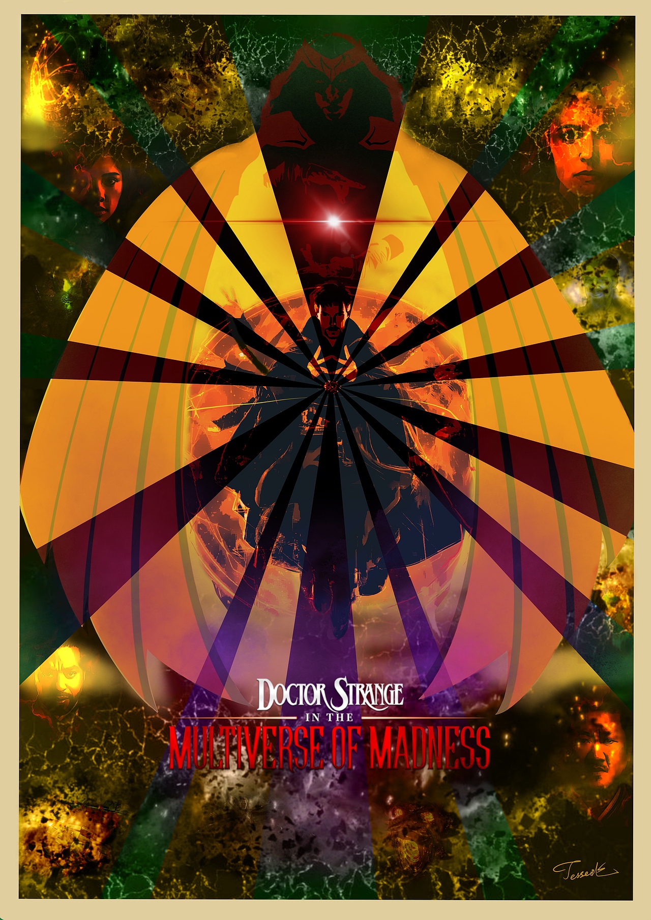 奇异博士2饭制海报-1