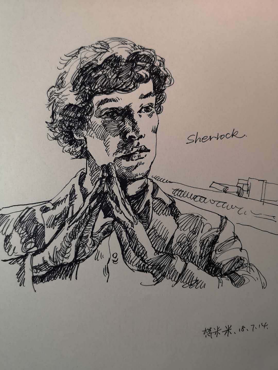 速寫（圖ZMTI4NzM0MjMy） - 繪畫 - 站酷設(shè)計師梵米米原創(chuàng)素材 - 站酷ZCOOL