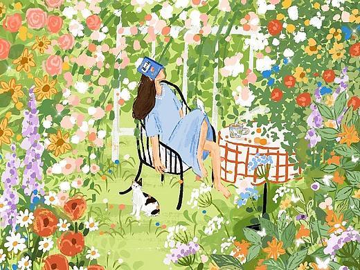 一些关于春天的画