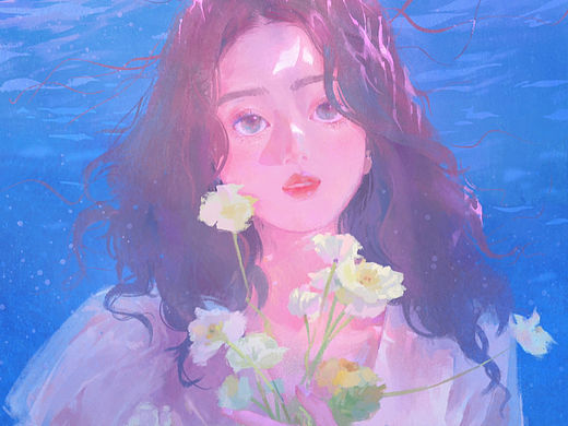 治愈插画