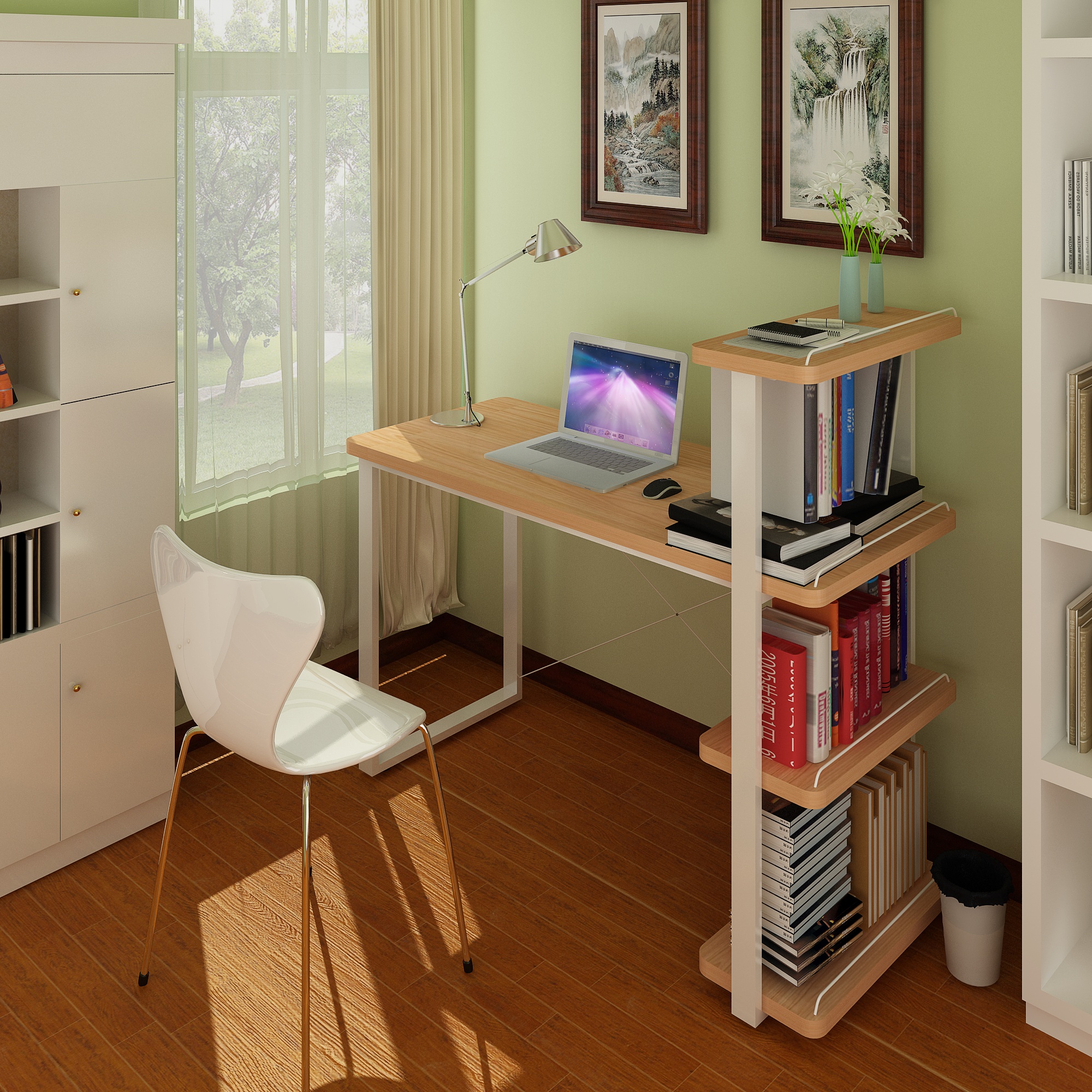 书房1|三维|场景|我就不告诉你 - 原创作品 - 站酷 (zcool)