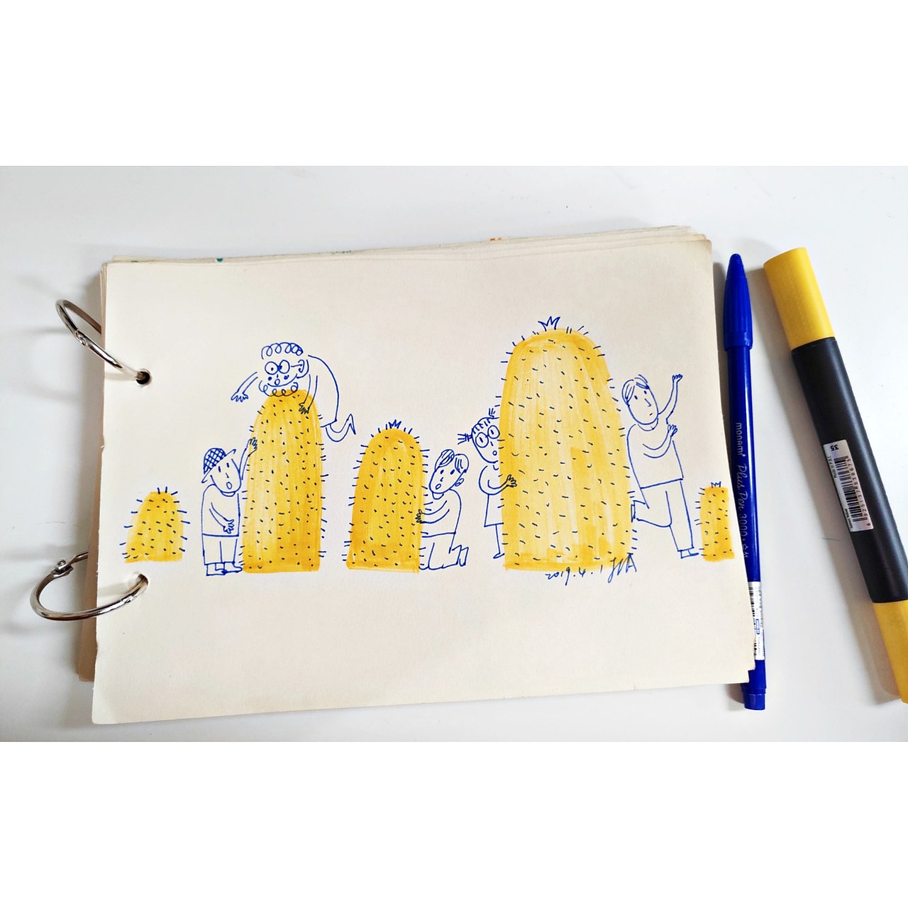 一些小练习（图ZMTgzMjE0MzA0） - 艺术插画 - 站酷设计师梦游野狗原创素材 - 站酷ZCOOL