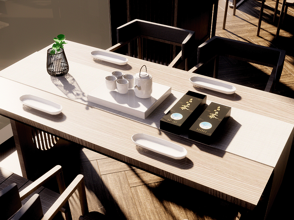 青稞红曲茶产品展示效果图（图ZMjAwNzI3MDE2） - 展陈设计 - 站酷设计师什么都不灰灰原创素材 - 站酷ZCOOL