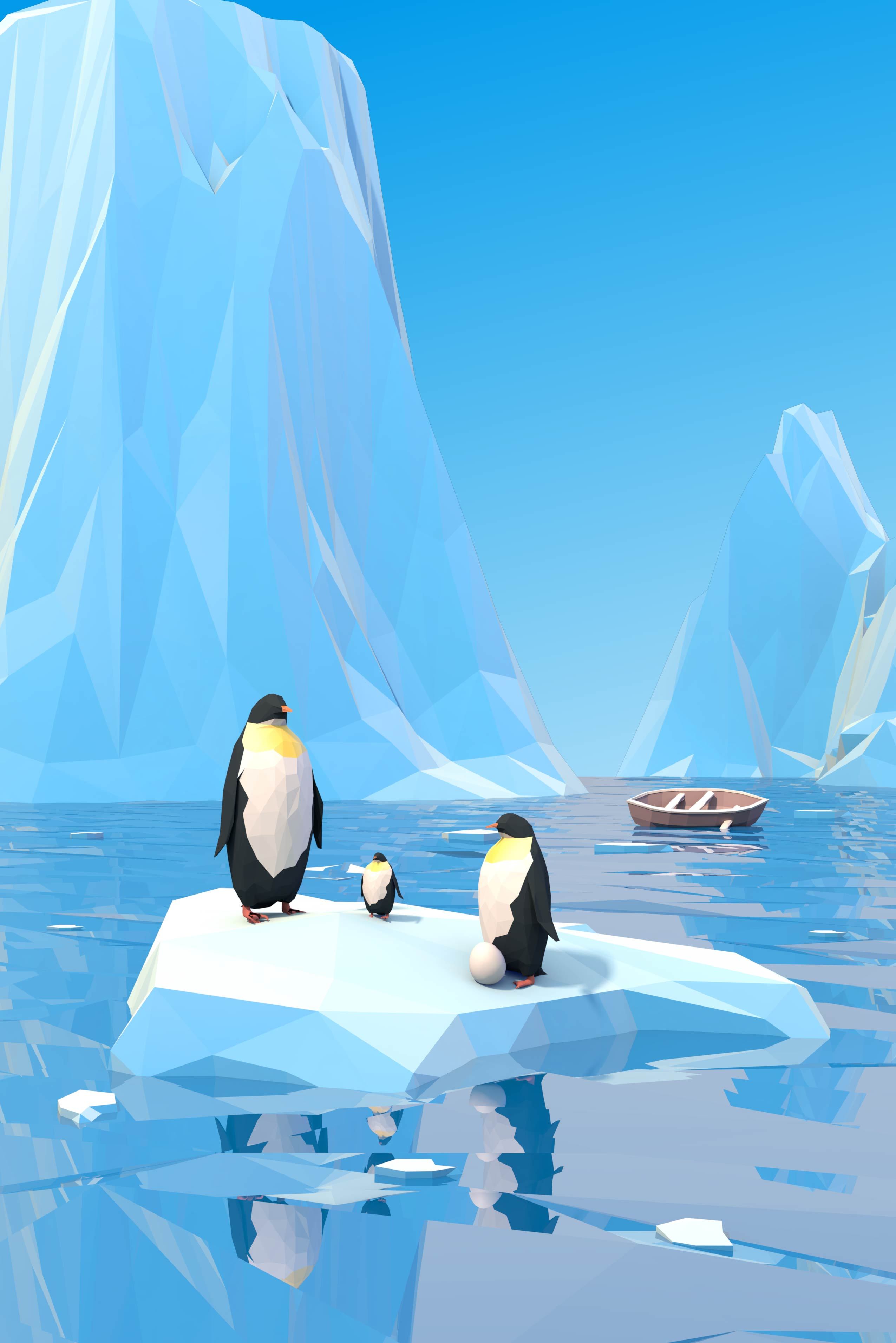 lowpoly 风格插画