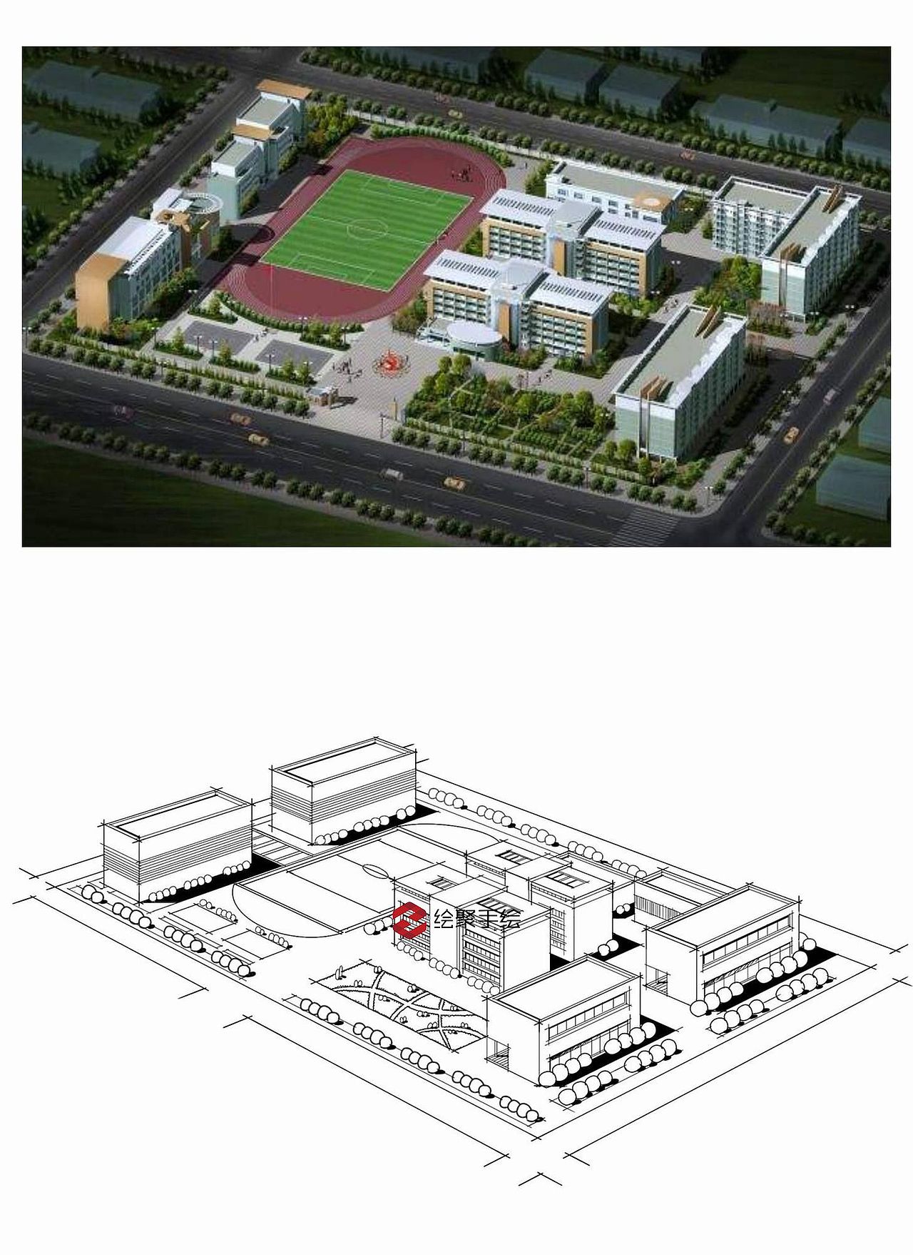 规划鸟瞰图（图ZMjc4NDI3Nzg0） - 其他空间 - 站酷设计师绘聚设计教育原创素材 - 站酷ZCOOL