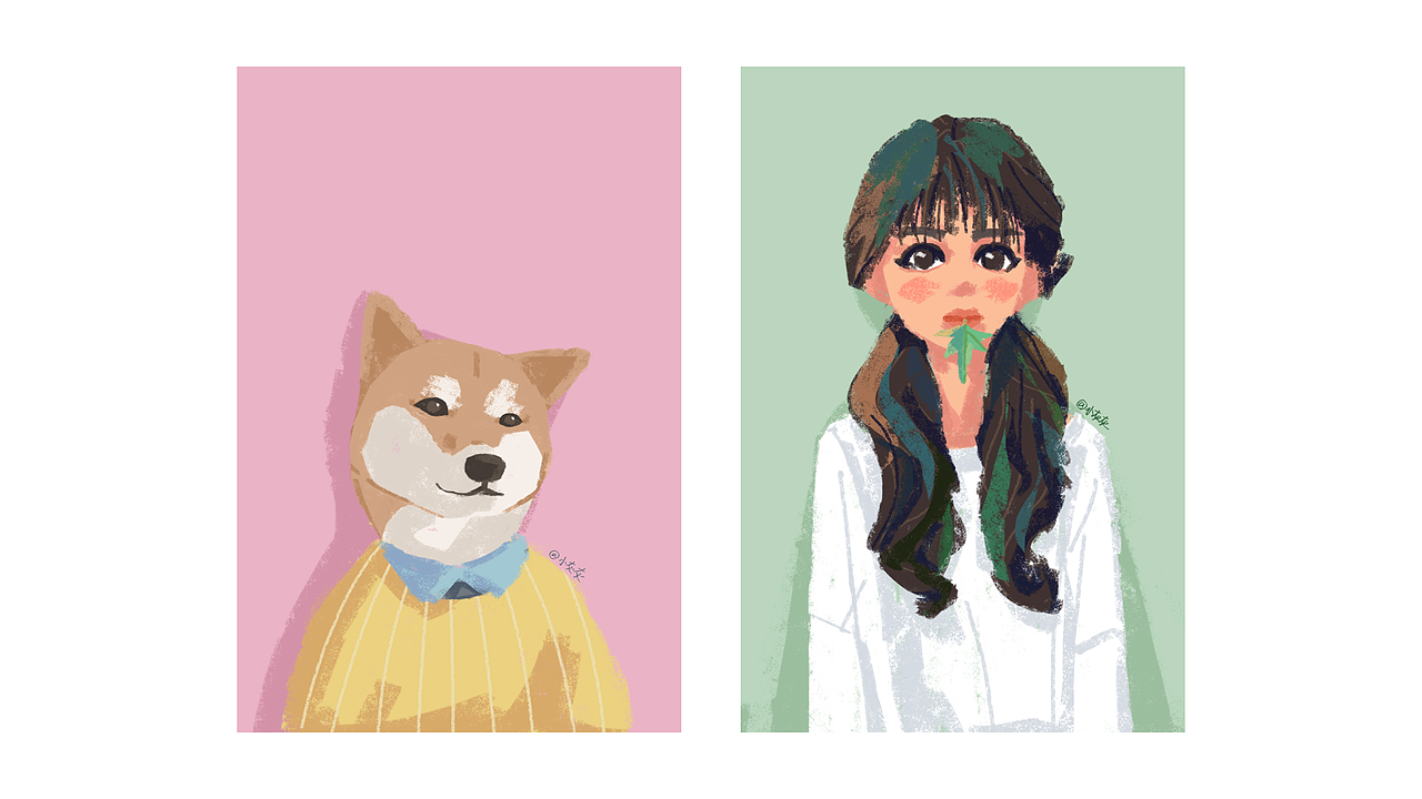 2018人物涂鸦插画作品集（图ZMTQzNjYyNzMy） - 艺术插画 - 站酷设计师八两UI原创素材 - 站酷ZCOOL