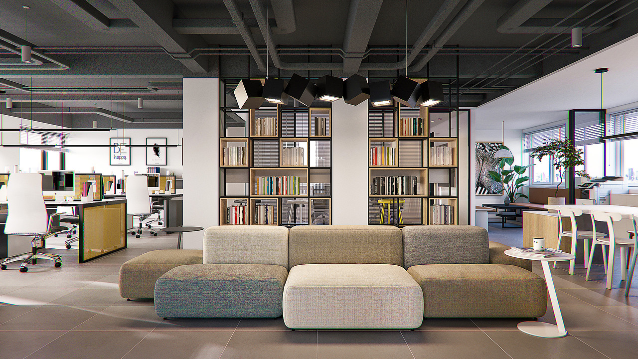 现代北欧办公室设计