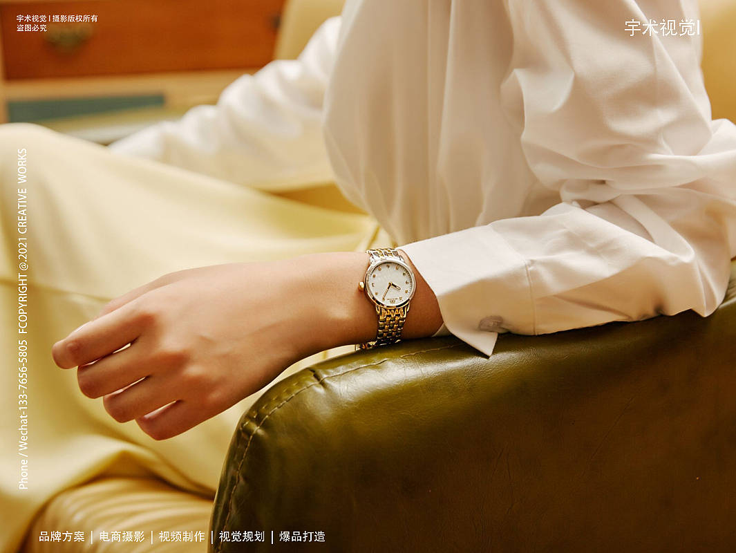 电商摄影 I 手表创意图摄影 手表模特摄影 静物拍摄